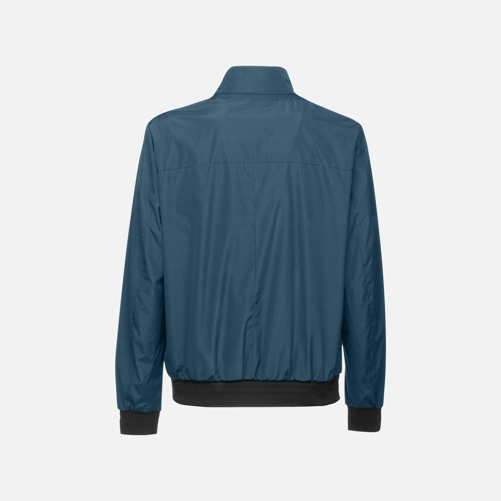 Bomber jacket VINCIT MAN Black/Blue nights - image number 4 | GEOX