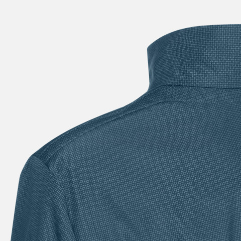 Bomber jacket VINCIT MAN Black/Blue nights - image number 6 | GEOX