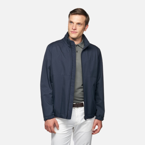 Mid-season jacket SPHERICA MAN Sky captain - image number 3 | GEOX