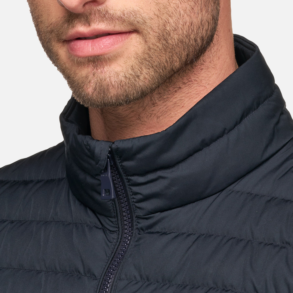 short down jacket WARRENS MAN Sky captain - image number 8 | GEOX