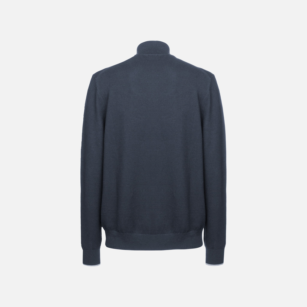 sweatshirt KNIT MAN Sky captain - image number 2 | GEOX