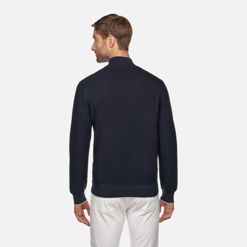 Sweatshirt KNIT MAN Sky captain - image number 5 | GEOX