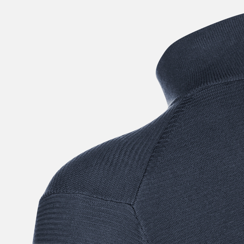 sweatshirt KNIT MAN Sky captain - image number 3 | GEOX