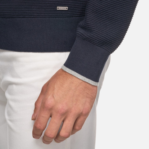 Sweatshirt KNIT MAN Sky captain - image number 8 | GEOX