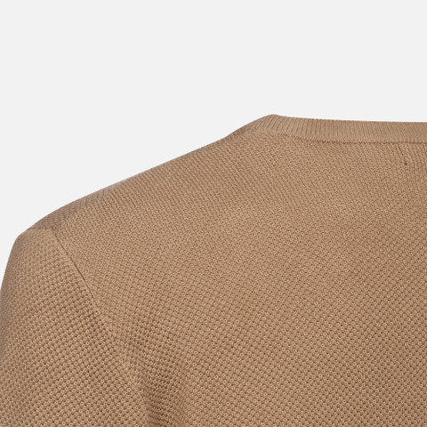 Crew-neck sweater KNIT MAN Beige - image number 6 | GEOX