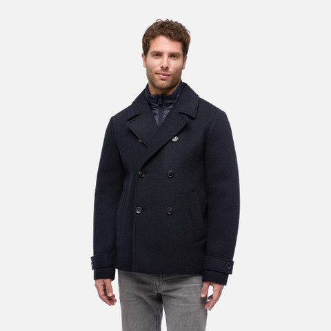 Short coat CLAUDIO MAN Sky captain - image number 1 | GEOX