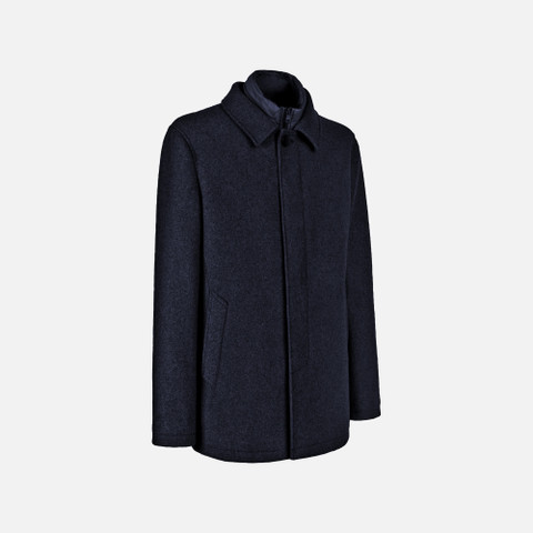 Long coat MONREALE MAN Sky captain - image number 1 | GEOX