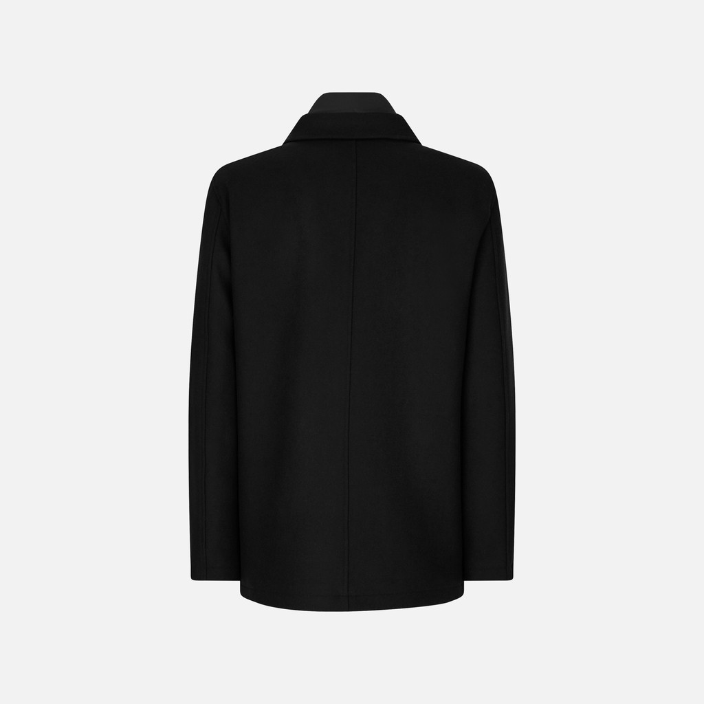 Long coat MONREALE MAN Black - image number 2 | GEOX