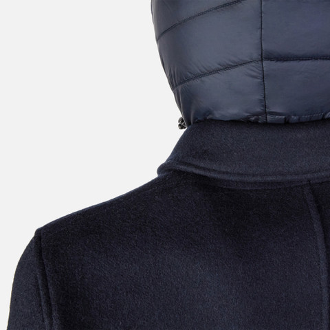 Langer Mantel MONREALE HERR Nachtblau - image number 8 | GEOX