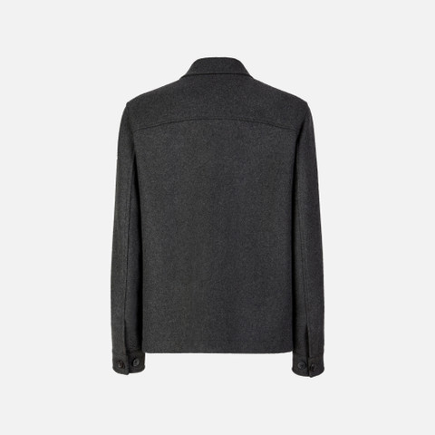 Short coat MONREALE MAN Dark melange grey - image number 4 | GEOX