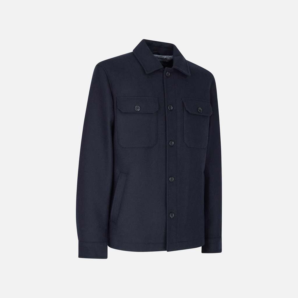 Short coat MONREALE MAN Sky captain - image number 2 | GEOX