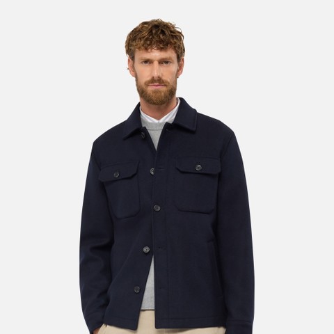 Short coat MONREALE MAN Sky captain - image number 4 | GEOX