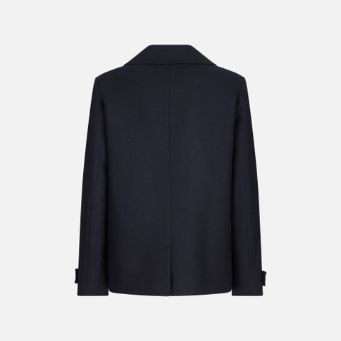 Woollen coats BALTMOORE MAN Dark Navy - image number 4 | GEOX