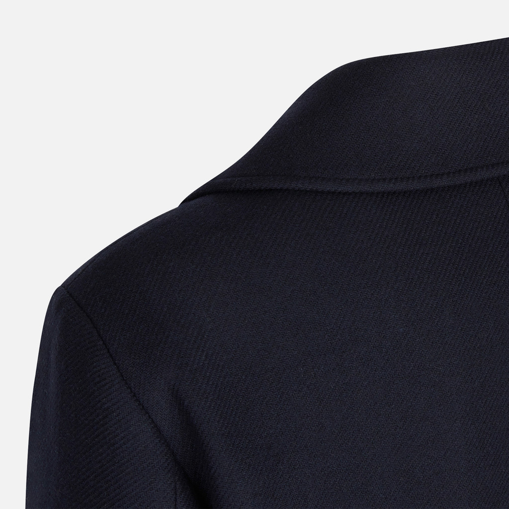 Woollen coats BALTMOORE MAN Dark Navy - image number 6 | GEOX