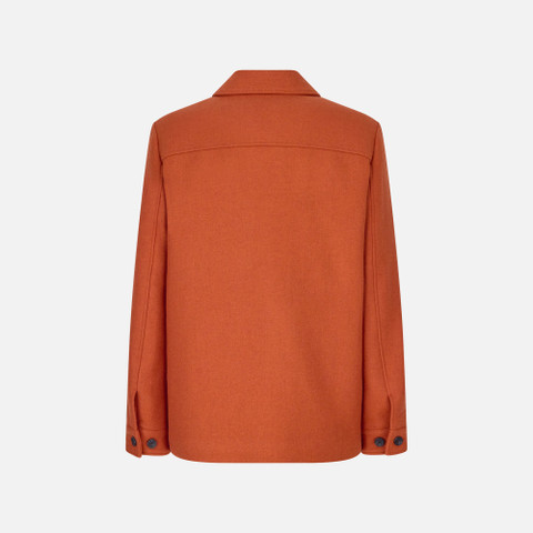 Woollen coats BALTMOORE MAN Bombay Brown - image number 4 | GEOX