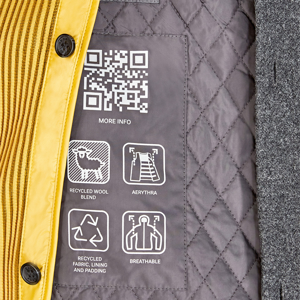 Woollen coats BALTMOORE MAN Dark Gull Gray - image number 10 | GEOX