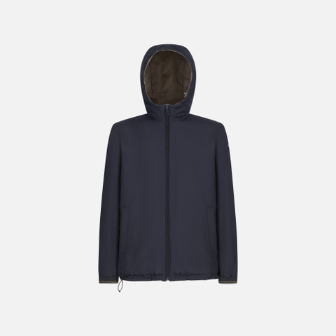 Reversible jacket JHARROD MAN Sky captain/Kalamata - image number 0 | GEOX