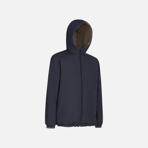Reversible jacket JHARROD MAN Sky captain/Kalamata - image number 2 | GEOX
