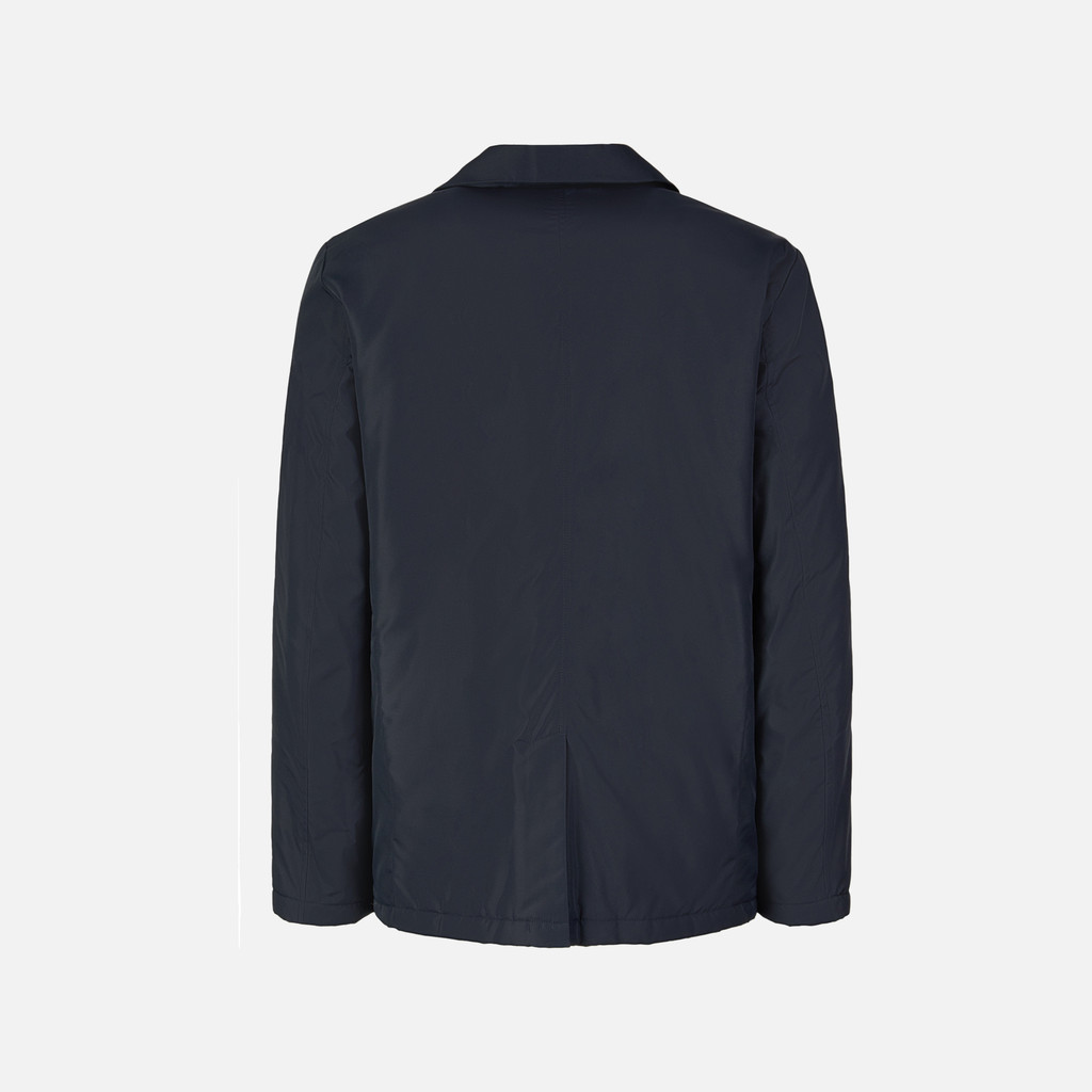 Synthetic down jacket AVERY MAN Sky captain - image number 4 | GEOX