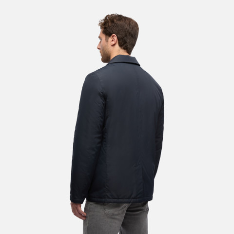 Synthetic down jacket AVERY MAN Sky captain - image number 5 | GEOX