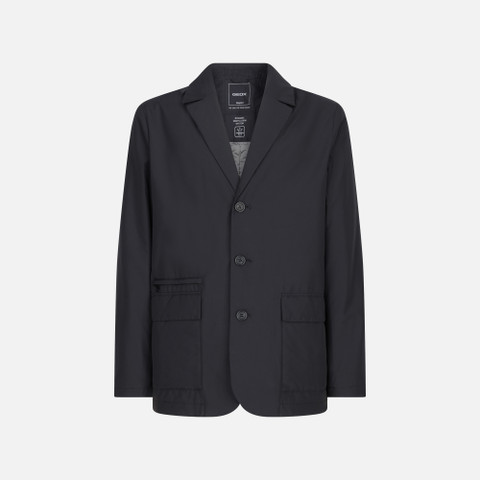 Synthetic down jacket AVERY MAN Black | GEOX