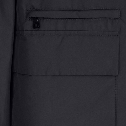 Synthetic down jacket AVERY MAN Black - image number 7 | GEOX