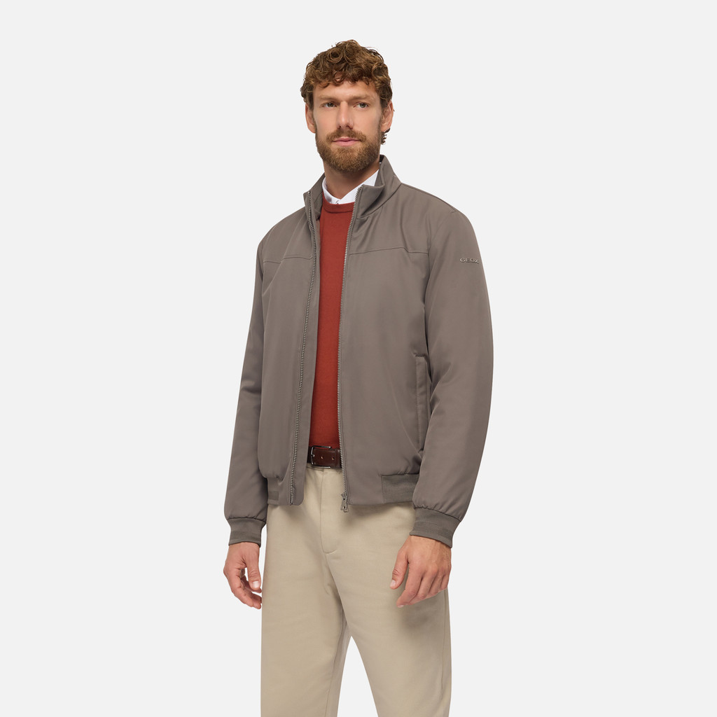 Bomber jacket VINCIT MAN Bungee Cord - image number 3 | GEOX