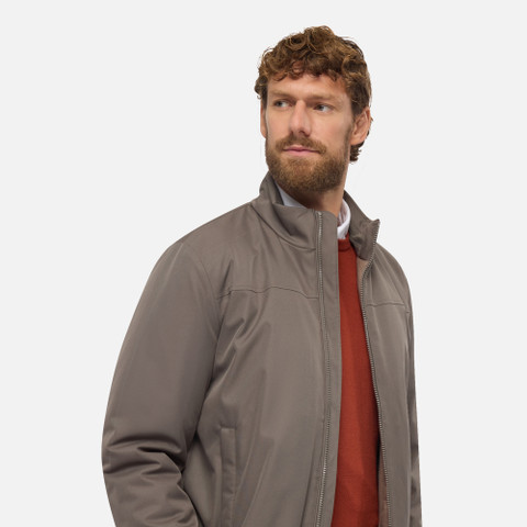Bomber jacket VINCIT MAN Bungee Cord - image number 8 | GEOX