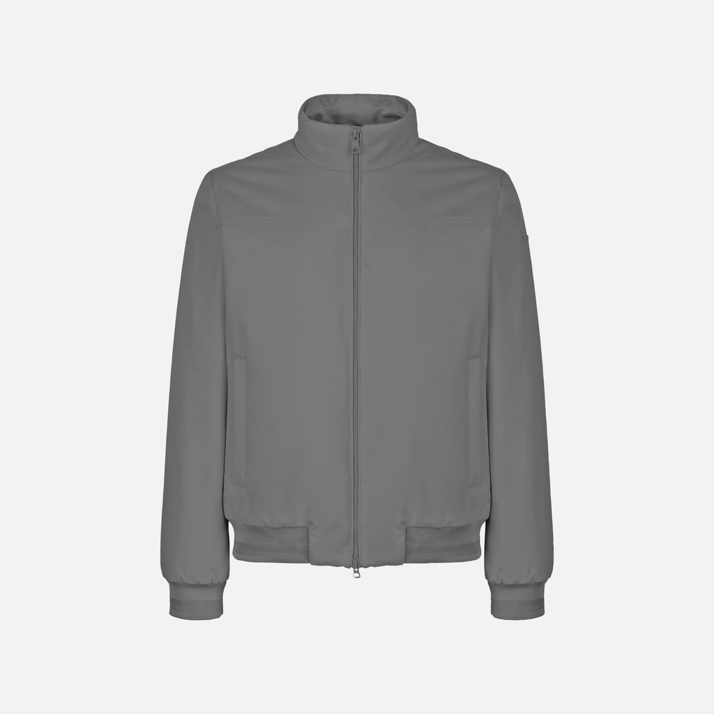 Bomber jacket VINCIT MAN Sharkskin - image number 5 | GEOX