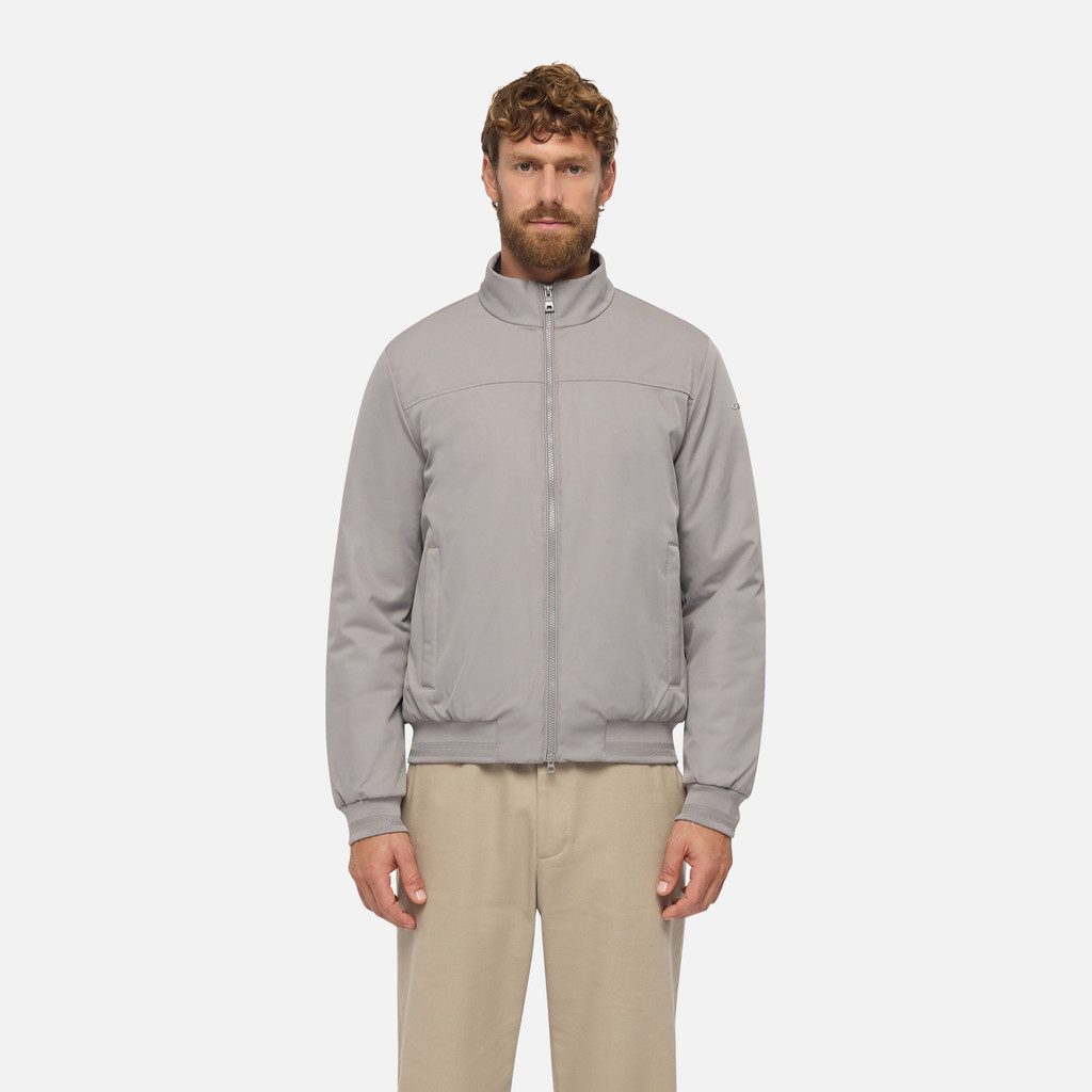 Bomber jacket VINCIT MAN Sharkskin - image number 1 | GEOX