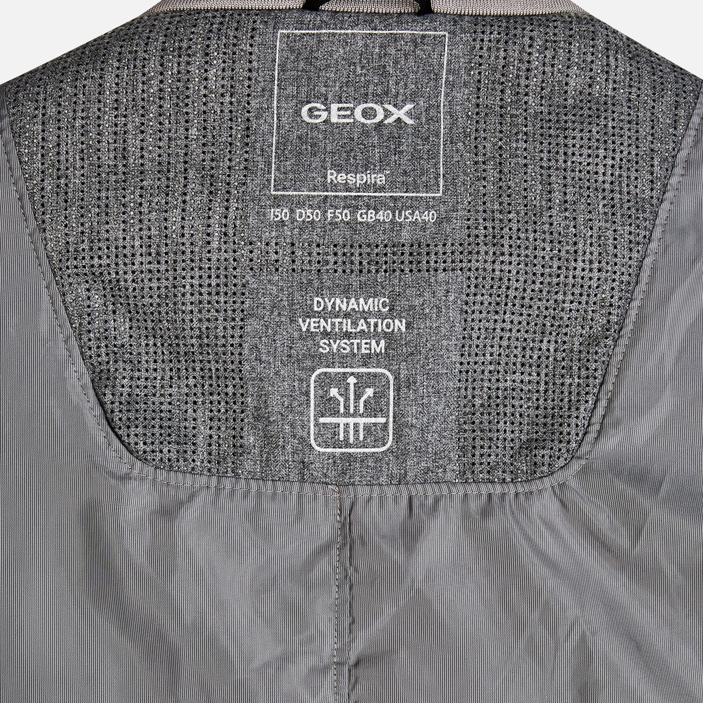 Bomber jacket VINCIT MAN Sharkskin - image number 4 | GEOX