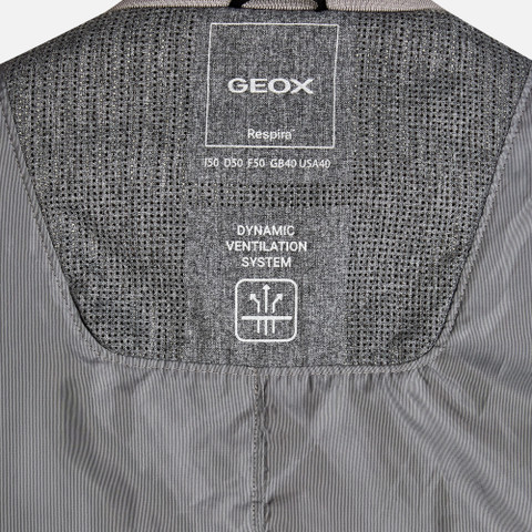 Bomber jacket VINCIT MAN Sharkskin - image number 4 | GEOX