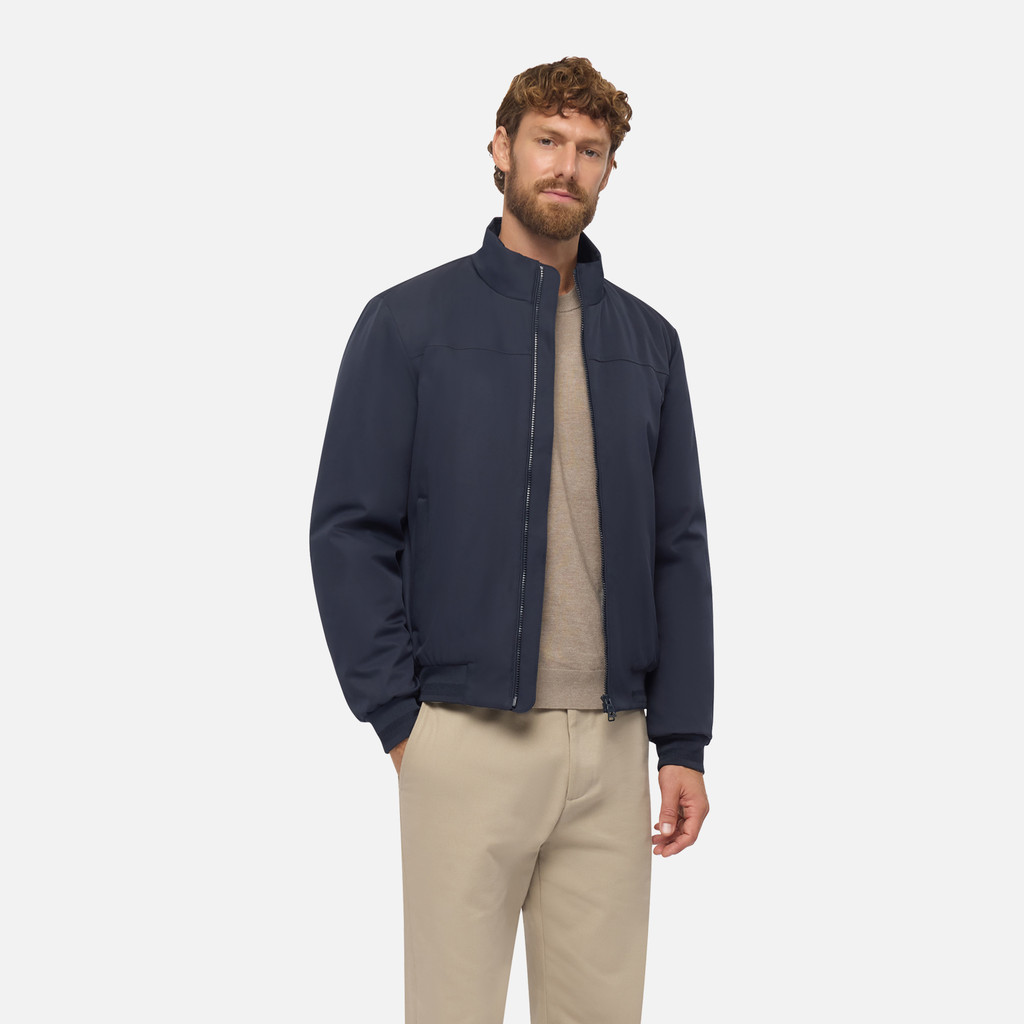 Bomber jacket VINCIT MAN Sky captain - image number 3 | GEOX