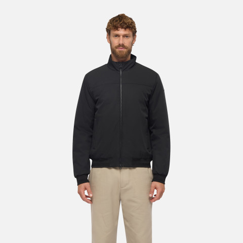 Bomber jacket VINCIT MAN Black - image number 1 | GEOX