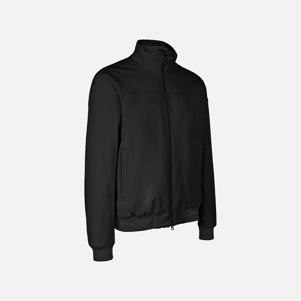 Bomber jacket VINCIT MAN Black - image number 1 | GEOX
