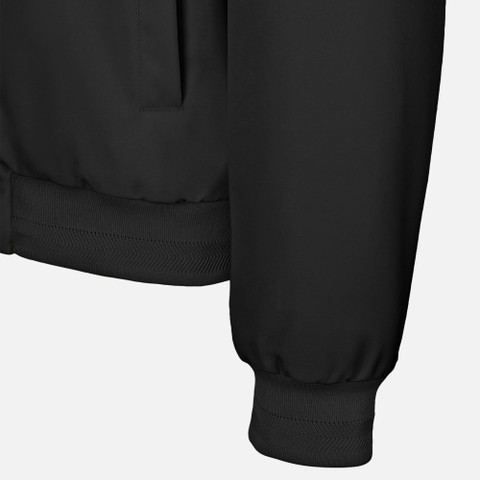 Bomber jacket VINCIT MAN Black - image number 4 | GEOX