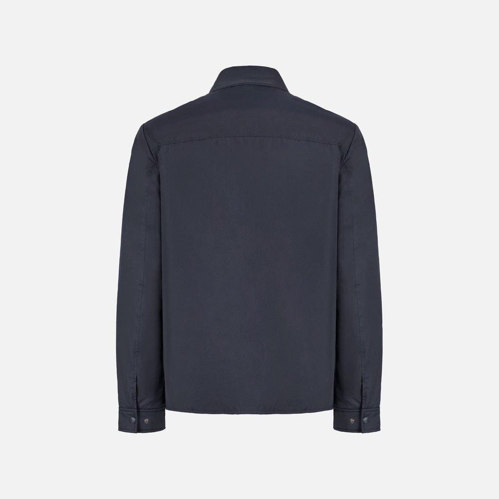 Mid-season jacket AVERY MAN Sky captain - image number 4 | GEOX