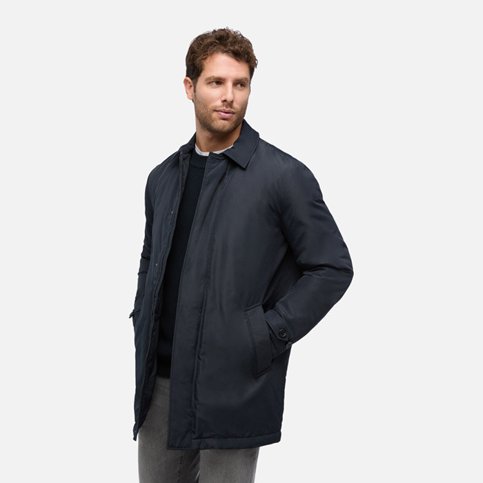 Trench AVERY UOMO Blu Notte | GEOX