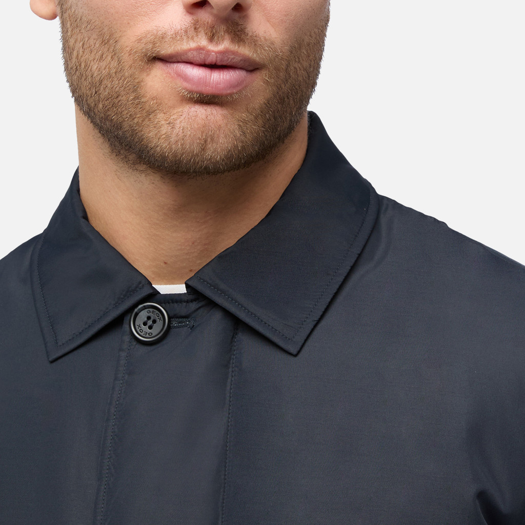 Trench coat AVERY MAN Sky captain - image number 8 | GEOX