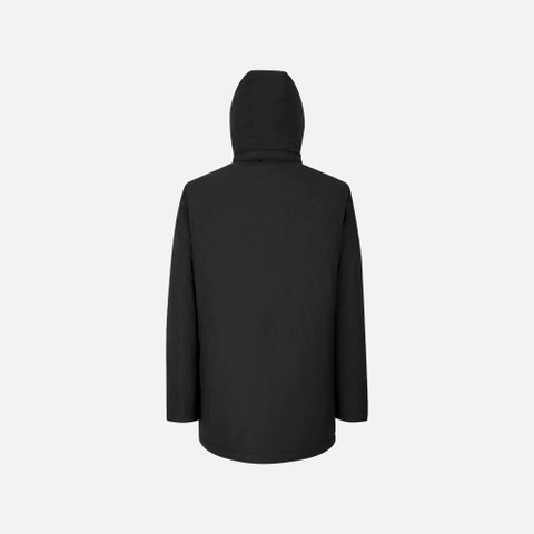 Jacket with hood ANDALO MAN Black - image number 2 | GEOX