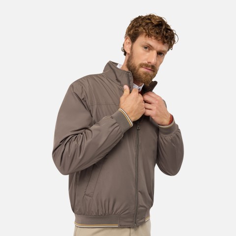 Bomber jacket JHARROD MAN Bungee Cord - image number 3 | GEOX