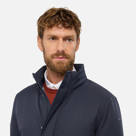 Trench coat VINCIT MAN Sky captain - image number 3 | GEOX