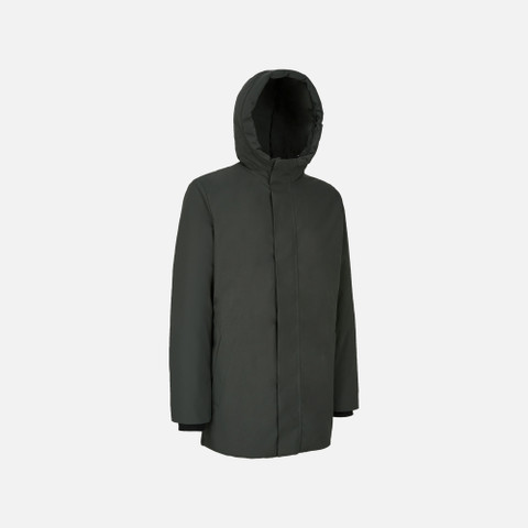 Long parka SPHERICA MAN Light scarab - image number 2 | GEOX
