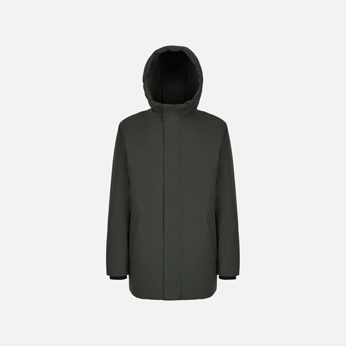 Long parka SPHERICA MAN Light scarab | GEOX
