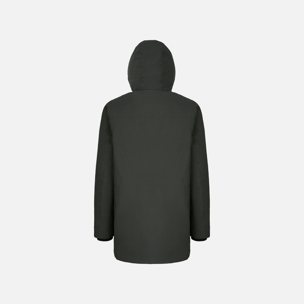 Long parka SPHERICA MAN Light scarab - image number 4 | GEOX