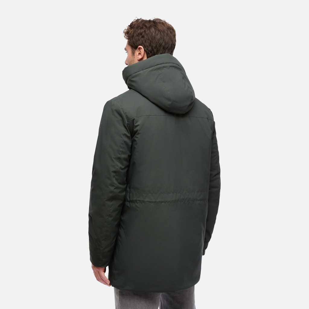 Long parka SPHERICA MAN Light scarab - image number 5 | GEOX