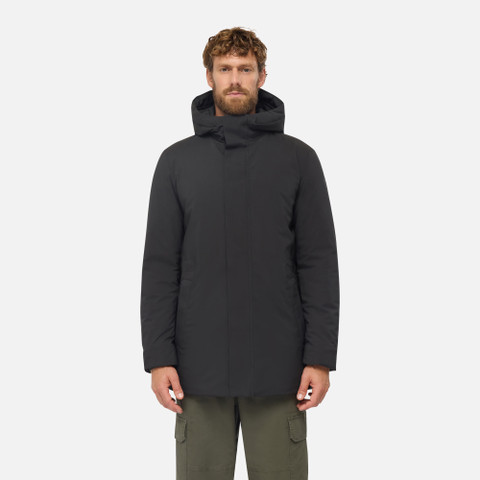 Trench coat SPHERICA MAN Black - image number 1 | GEOX