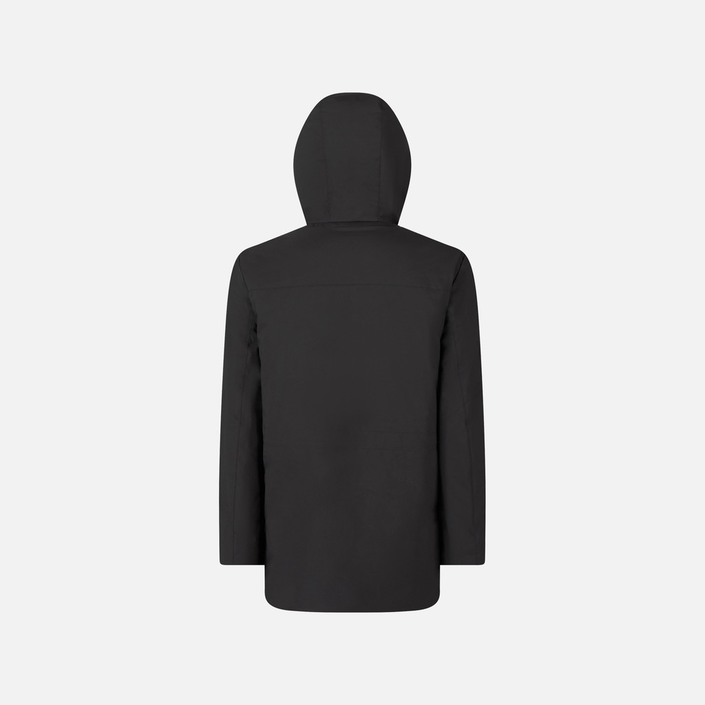 Trench coat SPHERICA MAN Black - image number 5 | GEOX