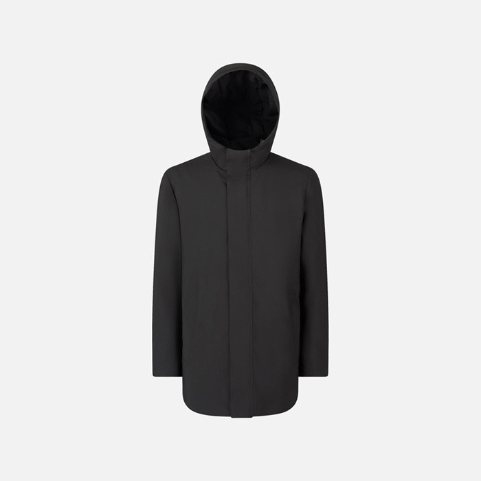 Trench coat SPHERICA MAN Black | GEOX