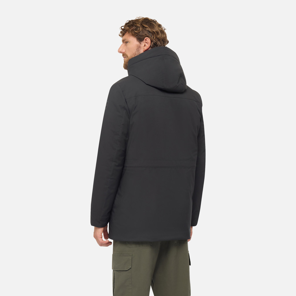 Trench coat SPHERICA MAN Black - image number 2 | GEOX
